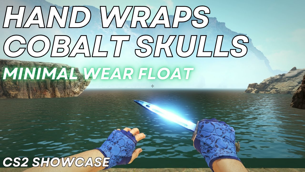 Hand Wraps Cobalt Skulls (Minimal Wear) | CS2 Skin Showcase #1229 - YouTube