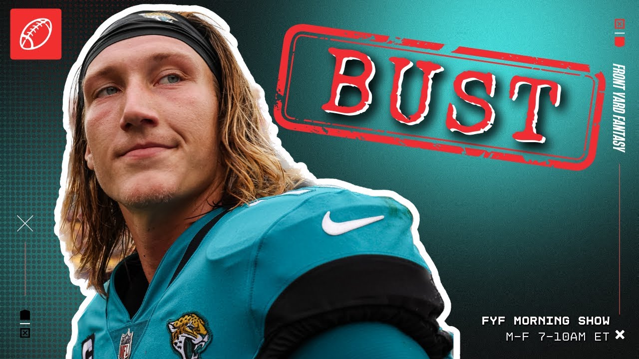 Is Trevor Lawrence a BUST!? Fantasy Football 2022 Quarterback YouTube