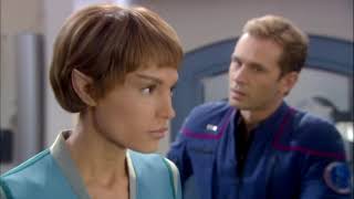 Trip and T'pol have a fight