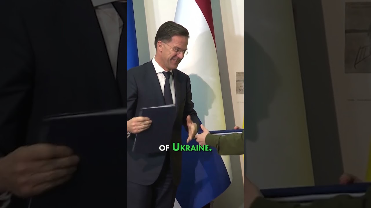 Ukraine and the Netherlands sign a 10-Year Security Deal 
