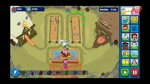 Bloons Adventure Time - Roughhouser Village - Normal