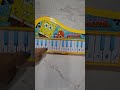 SPONGEBOB TRENDING MUSICAL PIANO TOY | ASMR  #toys #trending #satisfying  #asmr #shorts #fypシ #viral