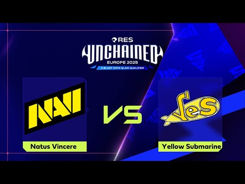 NAVI проти Yellow Submarine | Гра 2 | BLAST Slam - Europe Closed Qualifier