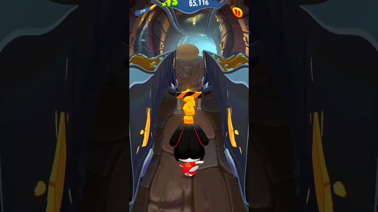 [Talking Tom Gold Run] SHORT 85- Lucky Angela Failed Wave