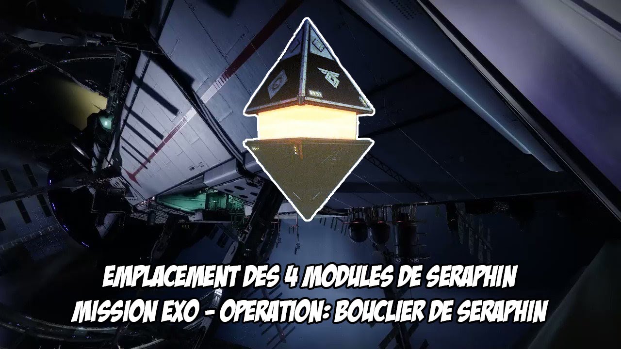 Destiny 2 - Emplacement des 4 modules d'Esprit Tutélaire dans ...