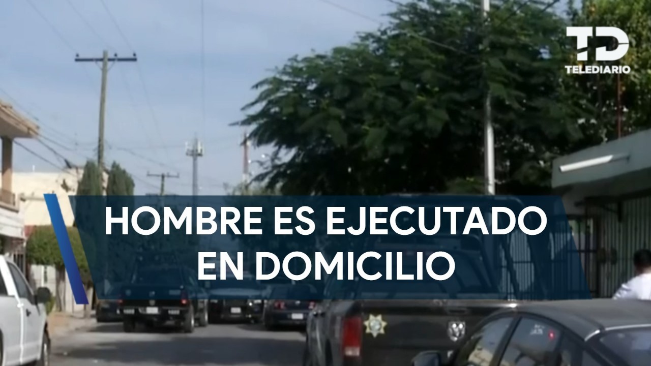 Hombre es asesinado frente a su familia en calle Leónides Villarreal en Apodaca, NL