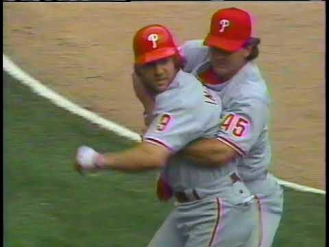 Philadelphia Phillies vs St.Louis Cardinals (6-19-1996) Pete Incaviglia  Wants To Throw Down 