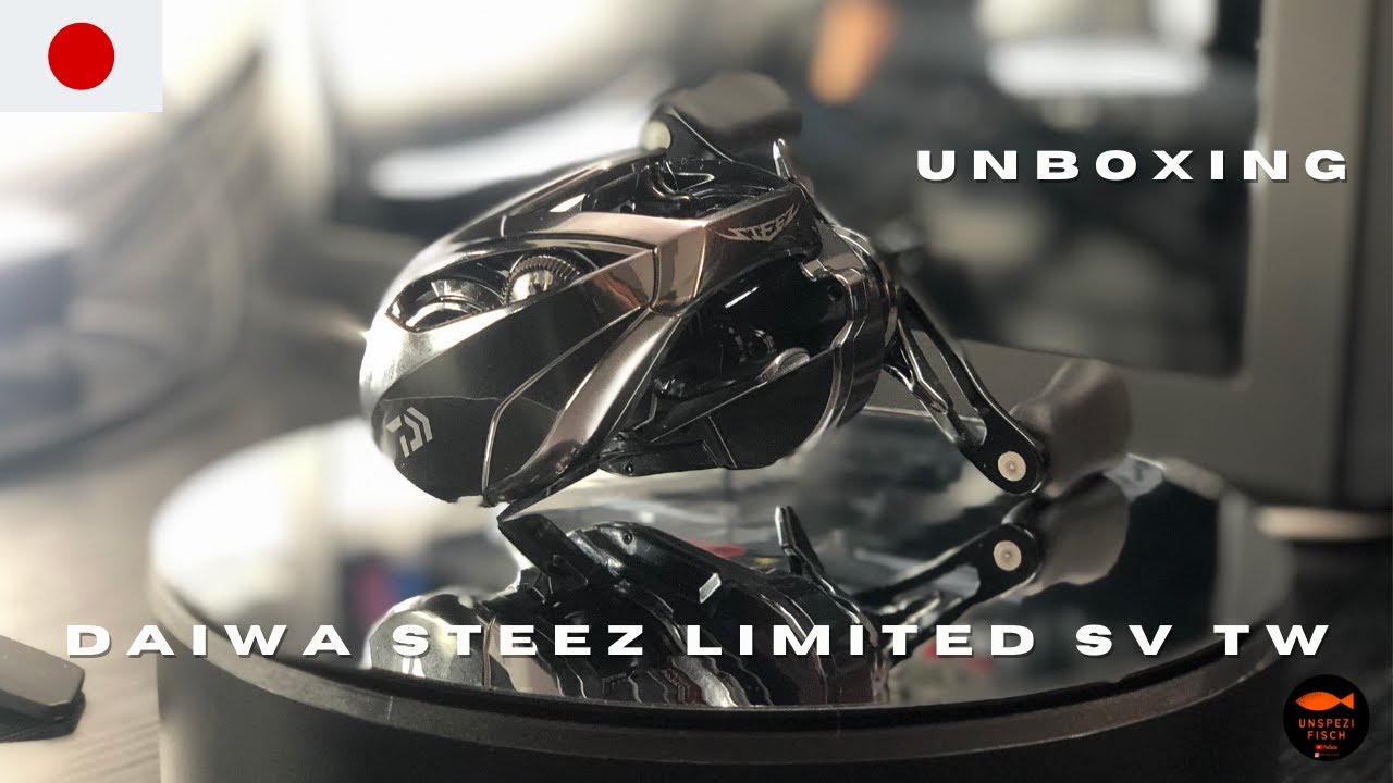 DAIWA STEEZ SV TW Unboxing - Zurücklehnen und diese Schönheit