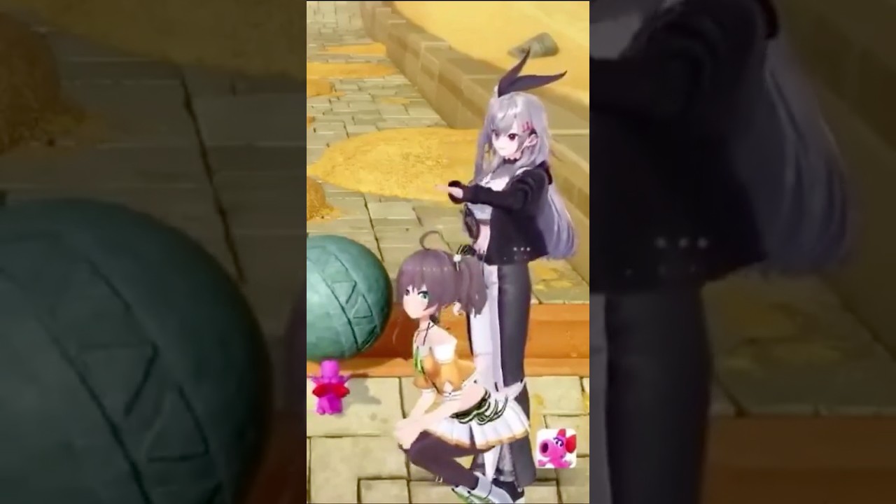 Hololive memes collectings the agadoo stones to send telepathically agadoo to 50% of humans