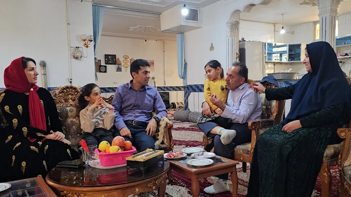 A warm and sweet gathering with the engineer's family