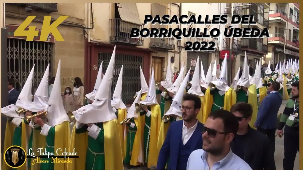 [4K] Pasacalles de la Banda de Cabecera del Borriquillo Úbeda - Domingo de Ramos 2022