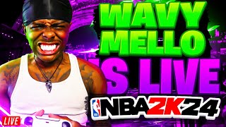 🔴Wavy Mello Vs Spanish Mello $500 POT WAGER RIGHT NOW! NBA2K24 LIVE STREAM!