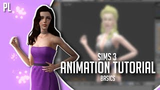 Sims 3 Animation Tutorial - Basics | Voice Over PL