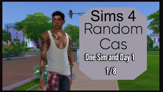 Sims 4 random Cas 1/8-  part 1