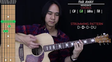 Far Away Guitar Cover Acoustic - Nickelback  🎸 |Tabs + Chords|