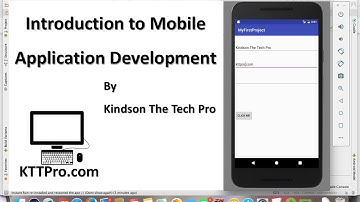 Introduction to Mobile Application Development - Updated Version