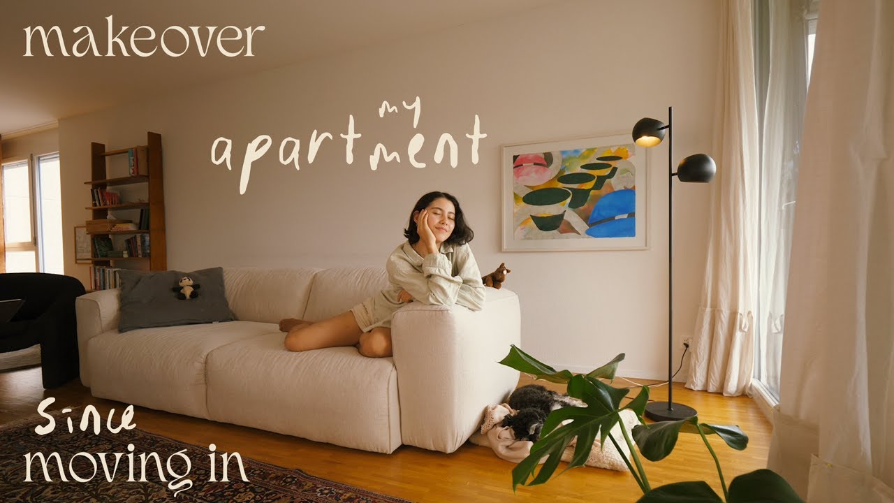 Apartment Makeover since moving in: secondhand finds, plants, painting ...
