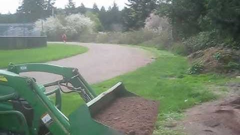 Operating a John Deere 2305 Tractor