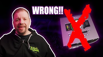 How to Properly connect your guitar to an Amp sim