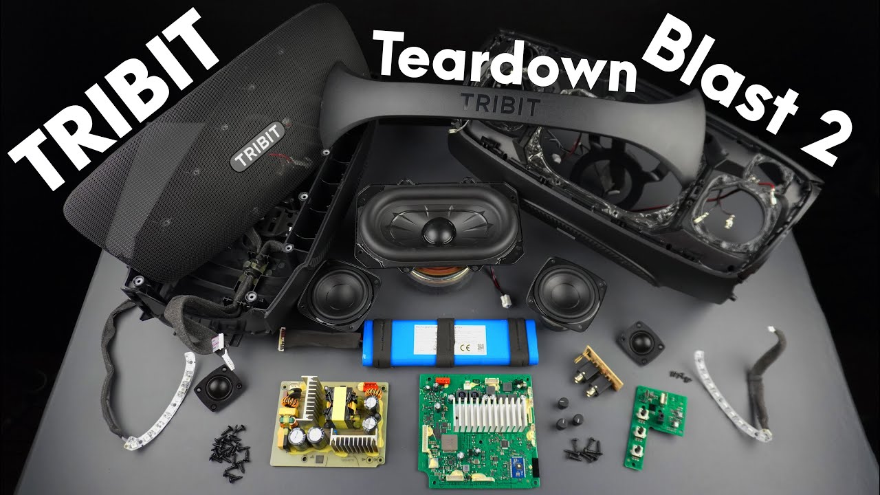 Complete Disassembly!! TRIBIT StormBox Blast 2.
