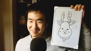 ASMR Triggers & Drawing & Talking in Live Streaming