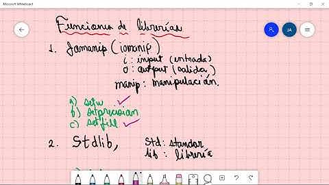 Funciones de librerías en C++