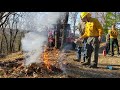 LCPBA Learn & Burn - using a drip torch