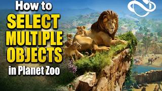 How to SELECT MULTIPLE OBJECTS in Planet Zoo (Step by Step)