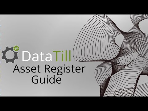 DataTill - Asset Register Guide