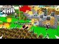 Minecraft Raiding & Capturing Enemies VILLAGE! (Minecraft War #18)