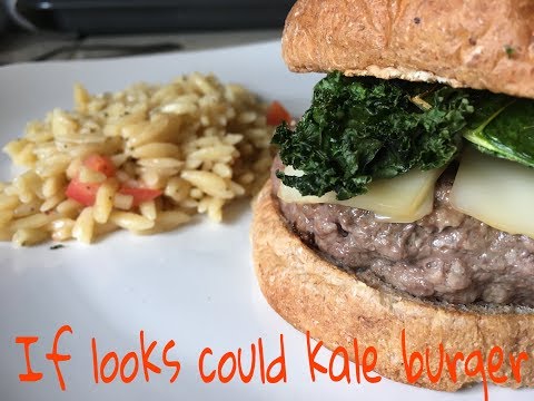 Cooking with Katelyn – If looks could kale burger (bobs burgers)
