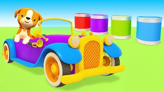 Helper cars & trucks and cars for kids. Full episodes of car cartoons for kids. Vehicles for kids.