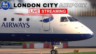 🔴RISE & SHINE at London City Airport Plane Spotting | LCY 15/7/26
