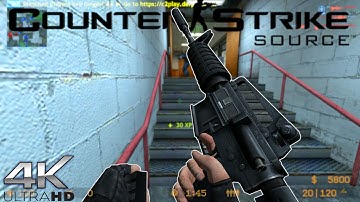 Counter Strike Source CS_Office TDM Gameplay 2020 4K