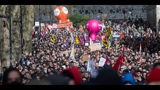 Autoroutes, centre commercial... Une nouvelle journée d'action pour les opposants à la réforme