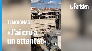 « J'ai vu les murs tomber» : un immeuble en travaux s'effondre en partie à Vincennes