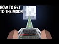 INCREDIBLE WAY to get to the MOON in Minecraft ? SECRET PASSAGE !