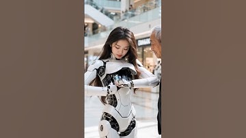 Thumbnail of Beautiful female robot: Replace the battery #robot
