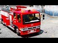 【GTA5】放火魔との戦い！ギャングに襲われながら火災を鎮火する！日野レンジャー消防車で消火活動する！｜消防士になる！