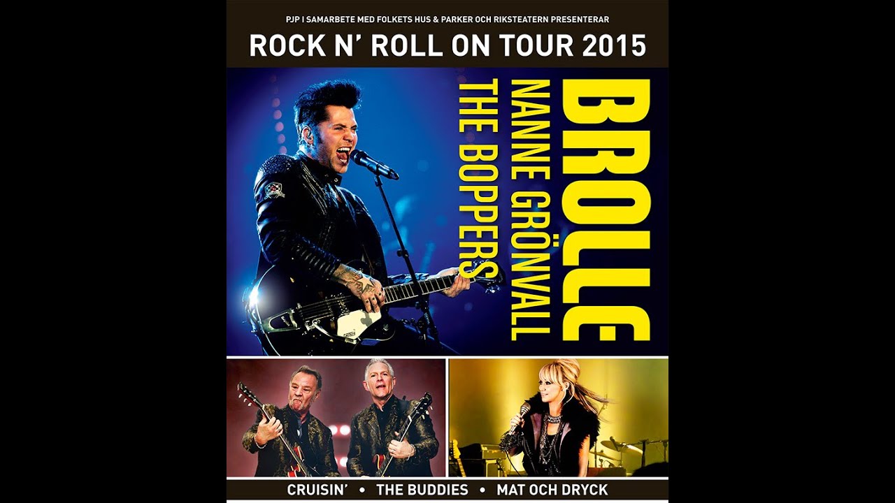 Brolle-Jag är född i en liten by ett av världens hörn-ÅMK Rock 'n' Roll Tour Crusing 2015