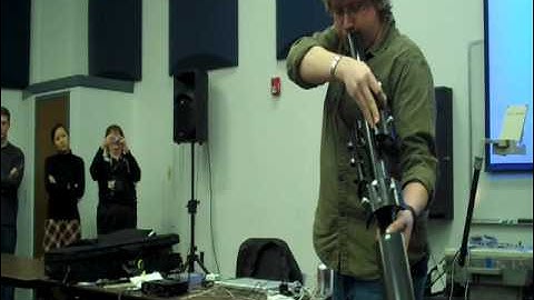Kyle Evans - Electronically Modified Didgeridoo Performance @ Georgia Tech