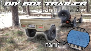 DIY Box Trailer  - FULL BUILD VIDEO