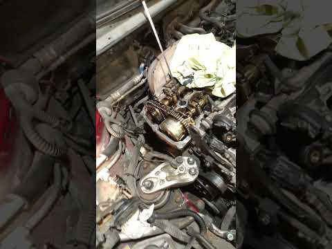 Kia Ceed 2007 G4FC timing chain miss alignement...jakoketju hypännyt