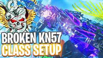 THE MOST BROKEN KN-57 CLASS SETUP DROPS 99 KILL NUCLEAR (BEST KN-57 CLASS AFTER UPDATE 1.25 COD BO4)