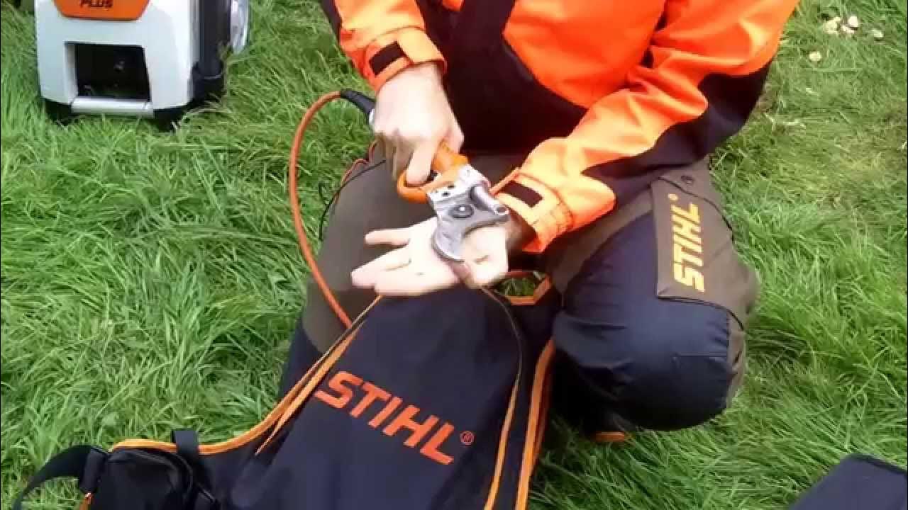 ANDREAS STIHL SAS ASA 85, le nouveau sécateur à batterie STIHL