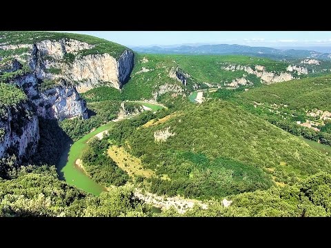 Video: De Gorges d'Ardèche verkennen: een autorit