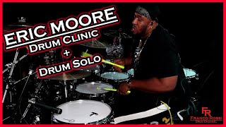 ERIC MOORE clinic + drum solo | Franco Rossi Drum Channel |