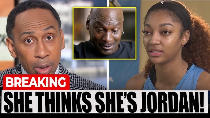 Stephen A Smith DESTROYS Angel Reese After Her Michael Jordan Comparison -  She’s NO Caitlin Clark!