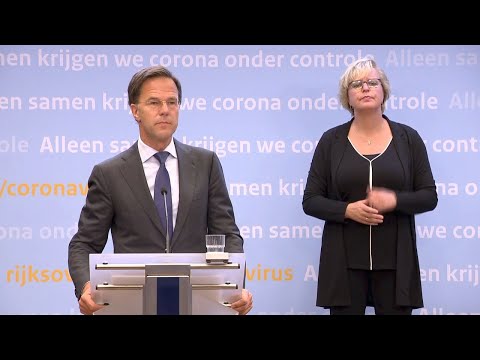 6 augustus 2020: integrale persconferentie van premier Rutte en minister de Jonge