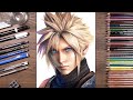 Drawing Final Fantasy 7 Remake : Cloud Strife | drawholic